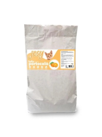 Asternut igienic Jesy Tofu - Portocala - 10L
