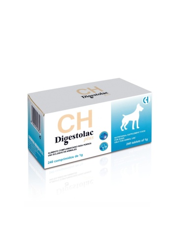 Digestolac Plus - Supliment digestiv pentru caini - 240cpr.