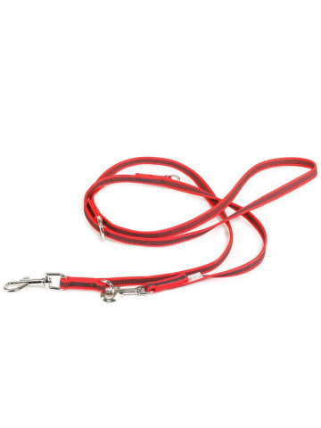Lesa JK9 Color & Gray, antiderapanta, cu maner, ajustabila - 2 carabine - 20mmx2.2m - Rosu
