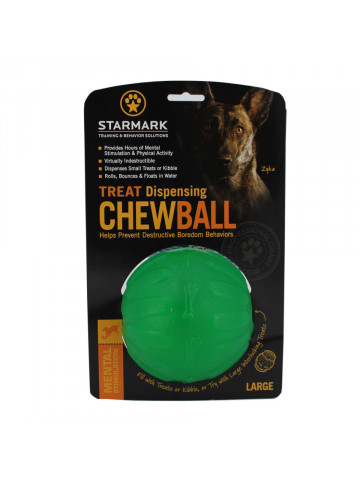 Minge distribuitoare Chew Ball Starmark - L - Verde - Img 1