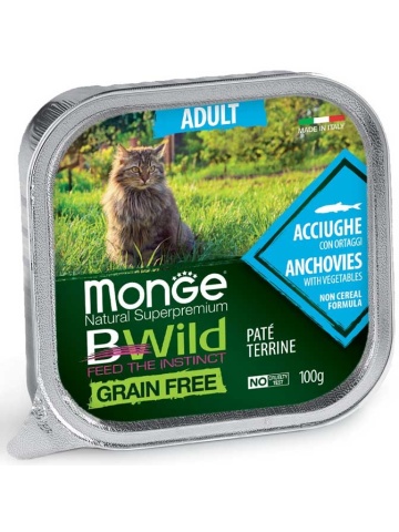 Monge BWild Pate Cat - Hrana umeda super-premium - Ansoa - 100g