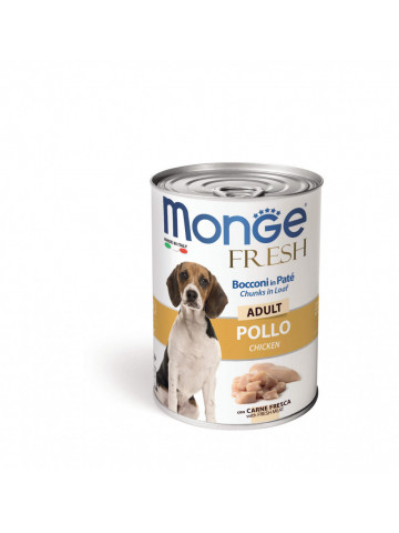 Monge Fresh Chunks Adult - Hrana umeda super-premium - Pui - 400g