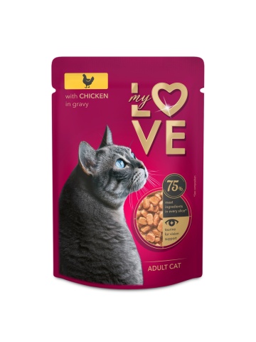 My Love Cat - Hrana umeda completa - Pui - 85g