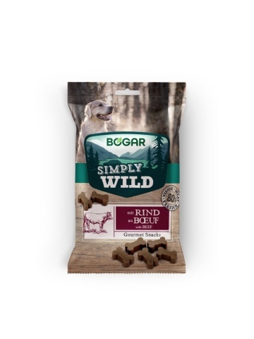 Recompense pentru caini - Bogar Simply Wild - Vita - 100g