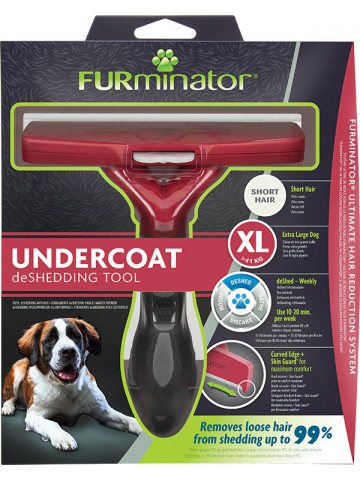 Trimmer profesional Furminator cainie, blana scurta - XL
