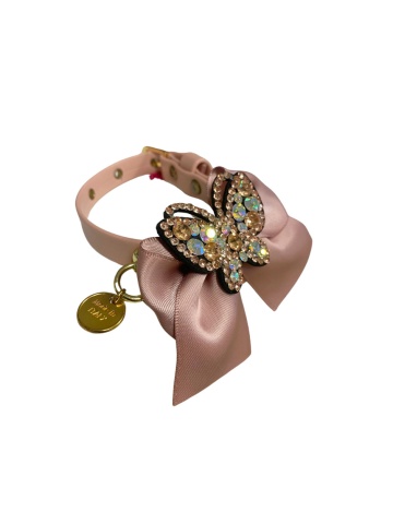 Zgarda Butterfly Wings - 25cm - Roz