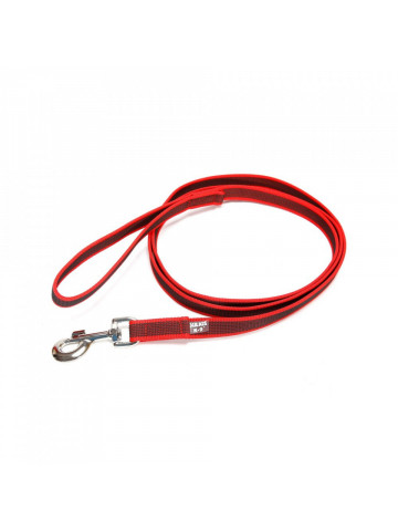 Lesa JK9 Color & Gray, antiderapanta, cu maner - 20mmx2m - Rosu