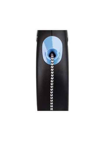 Lesa retractabila, cu fir - Flexi Fun Dots - M - Albastru - Img 2