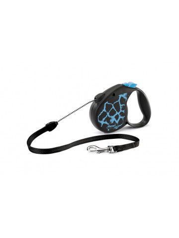 Lesa retractabila, cu fir - Flexi Safari - M - Giraffe