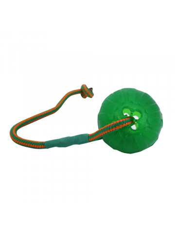 Minge distribuitoare cu snur Chew Ball Starmark - M-L - Verde - Img 3