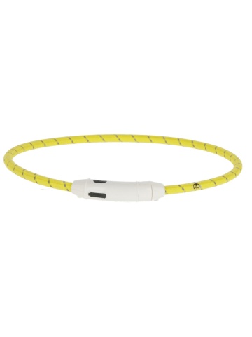Zgarda LED pentru caini - Kerbl Maxi Safe - Galben