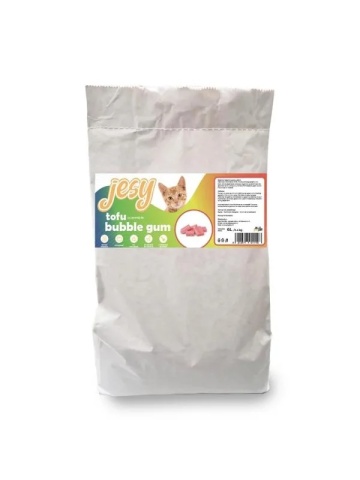 Asternut igienic Jesy Tofu - Bubble Gum - 6L