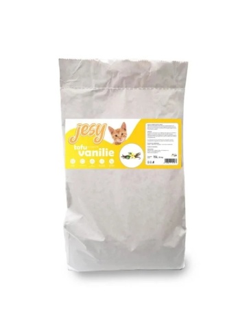 Asternut igienic Jesy Tofu - Vanilie - 15L