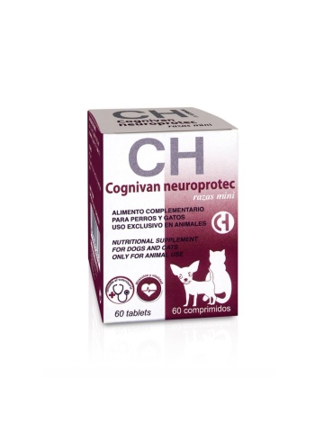 Cognivan Neuroprotec Mini - Supliment alimentar pentru caini de talie mica si pisici - 60cpr.
