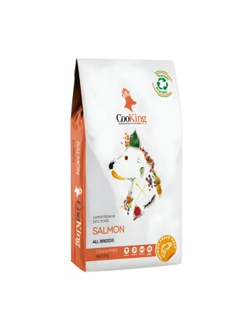 Cooking Dog - All Breeds - Hrana uscata premium - Somon - 12kg