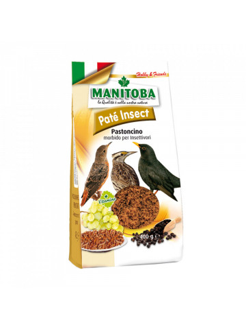 Hrana semiumeda pasari insectivore - Pate Insect - 400g