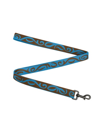 Lesa nylon Jacq - maro, albastru - 2cmx0.75m