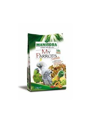 Manitoba My Parrots Sensible - Hrana completa pentru papagali - 2kg