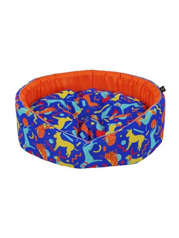 Pat caine - CAZO Abstract Dogs Blue - 50x46cm