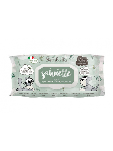 Servetele umede Ferribiella - Herbal - 40buc.