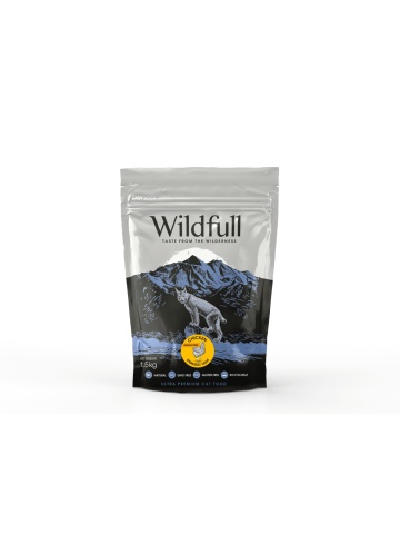 Wildfull Cat Sterilized, Light - Hrana uscata ultra-premium - Pui - 1.5kg