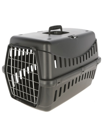 Cusca transport plastic Eco - 58 x 38 x 38 cm - Negru