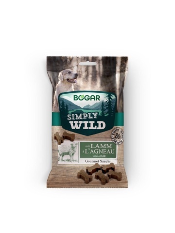 Recompense pentru caini - Bogar Simply Wild - Miel - 100g