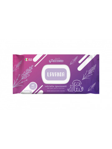 Servetele umede igienice - cu aroma de lavanda - 40buc.