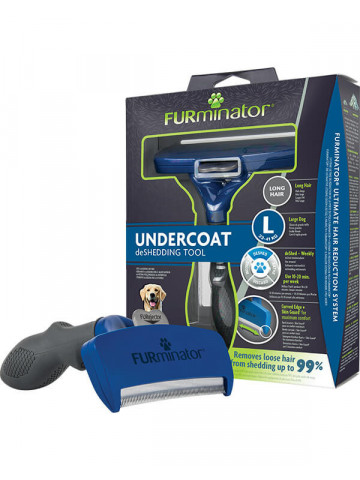 Trimmer profesional Furminator caine, blana lunga - L - Img 2