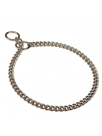 Zgarda dresaj zala scurta Sprenger, crom - 55cm