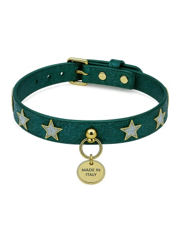 Zgarda Only For Star - Smarald Lame - 25cm