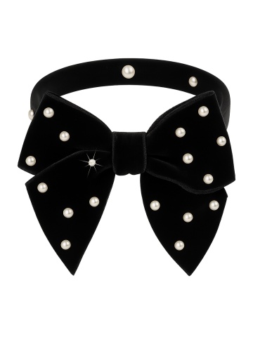 Zgarda Sweet Pearl - 25cm - Negru