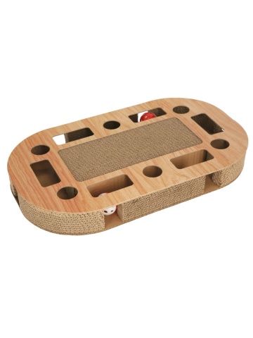 Ansamblu de joaca pentru pisici - Ovalo - 52x31x6 cm