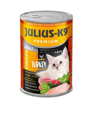 Julius K9 Cat - Hrana umeda super-premium - Curcan - 415g