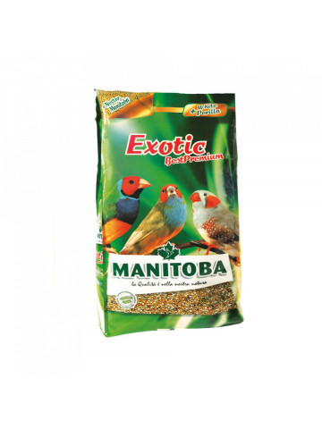 Manitoba Exotic Best Premium - Hrana completa pentru pasari - 1kg