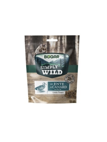 Recompense pentru pisici - Bogar Simply Wild - Rata - 60 g