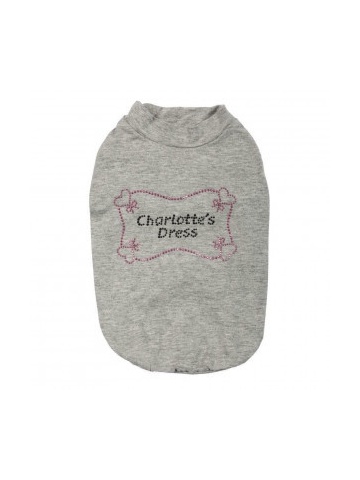 Tricou Charlotte - L - Gri