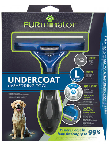 Trimmer profesional Furminator caine, blana lunga - L - Img 1