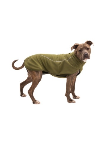 Vesta pentru caini – Ruffwear Climate Changer Fleece Vest - Verde - XS - Img 3