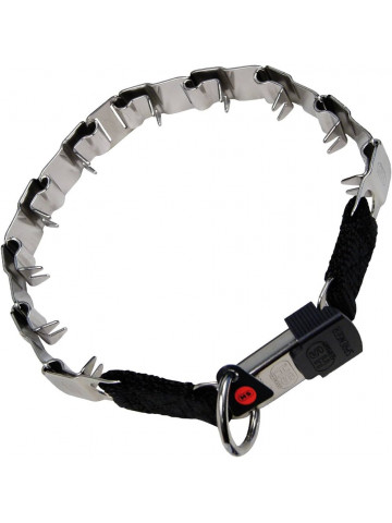 Zgarda forta Sprenger NeckTech, otel inoxidabil, catarama - 60cm