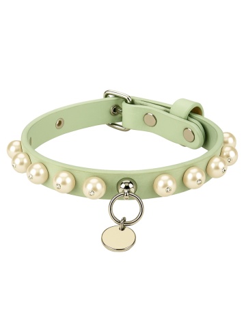 Zgarda Viviane - 25cm - Verde Deschis