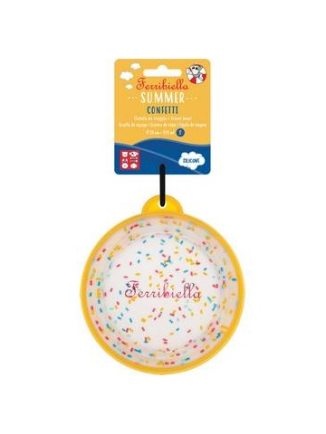 Castron pliabil - 1L - Confetti