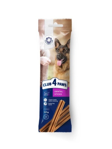 Club 4 Paws Dental Sticks - 117g