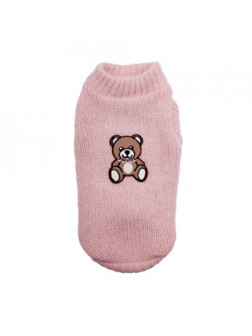 Pulover Teddy Bear - XS - Roz deschis