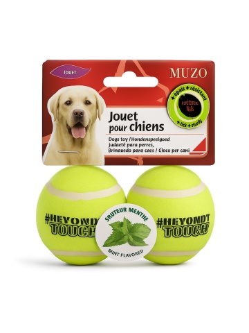 Set doua mingi tenis mentolate mari - MUZO