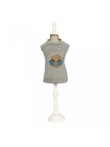 Tricou Happiness - S - Gri