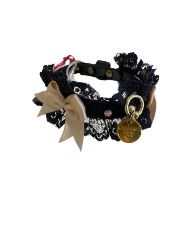 Zgarda Sharon - 25cm - Negru