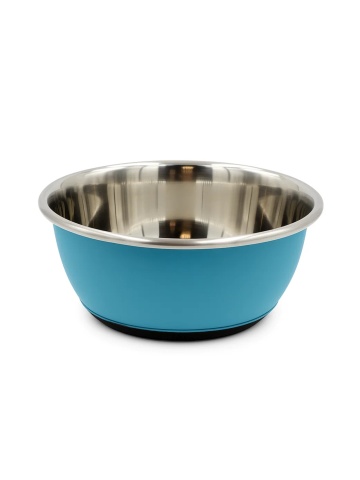 Castron inox albastru mat - 500ml