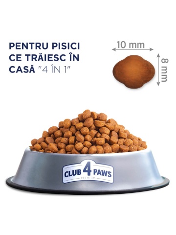 Club 4 Paws Cat Indoor - Hrana uscata premium - Pui - 14kg - Img 2