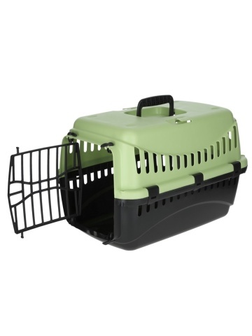 Cusca transport plastic - Bordo - 45 x 30 x 30 cm - Verde - Img 2